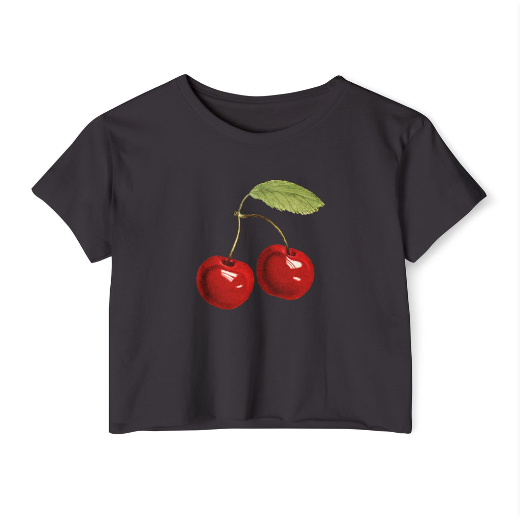 Dweegz: Cherries Crop Top