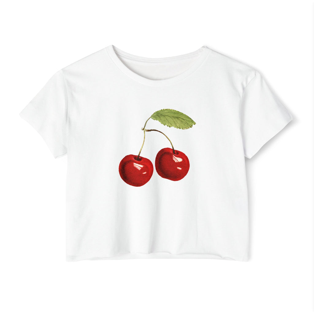 Dweegz: Cherries Crop Top