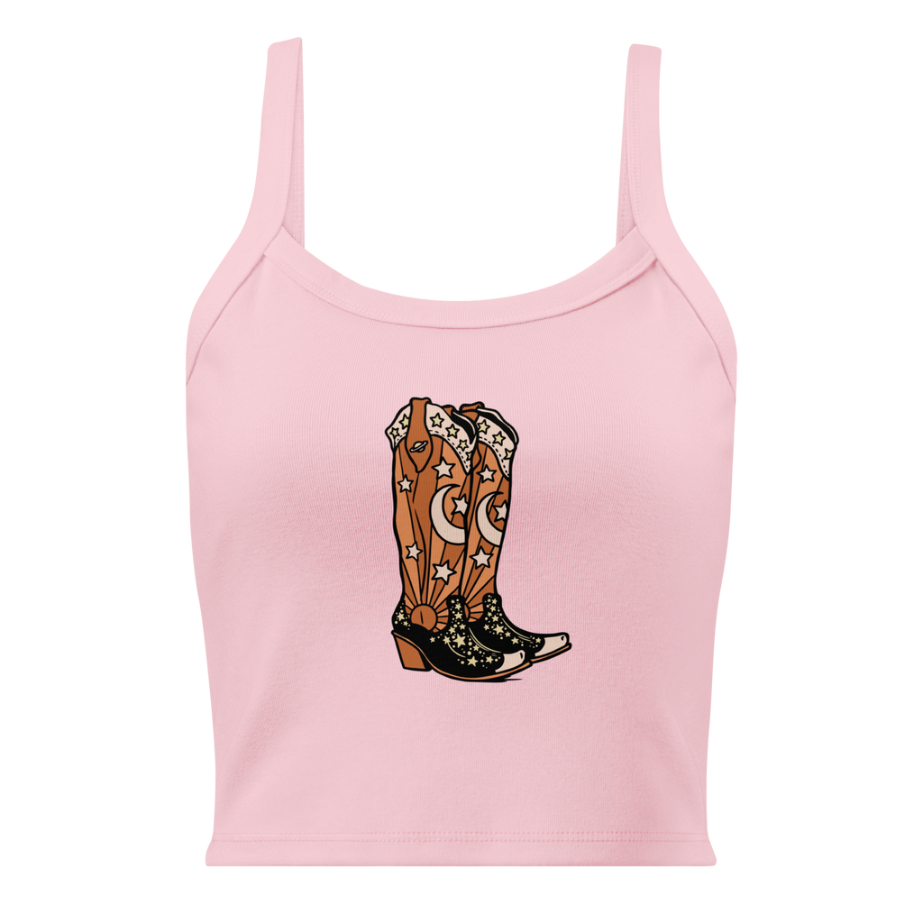Dweegz: Cowboy Boots Micro-Rib Tank