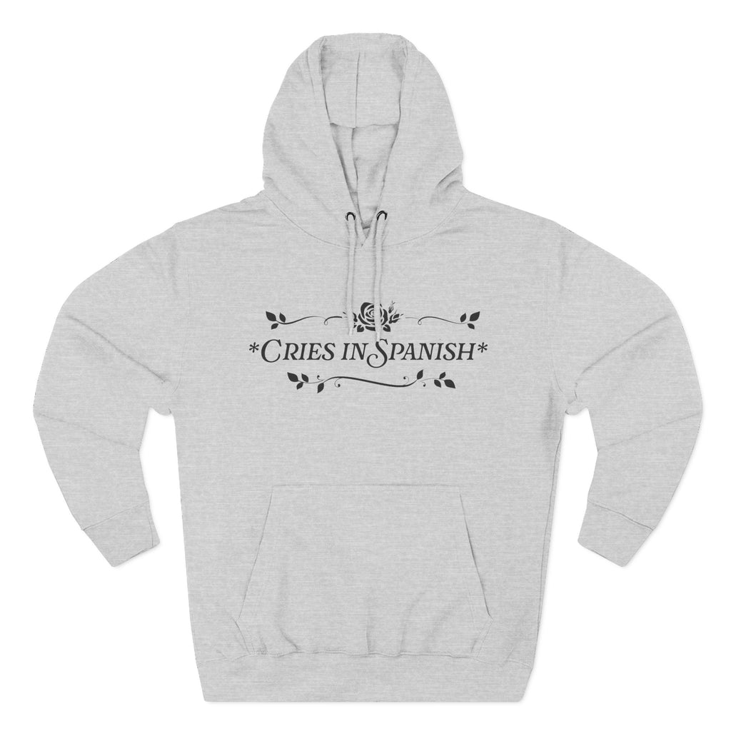 La Basica: Cries In Spanish Black Hoodie