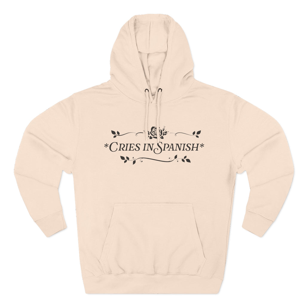 La Basica: Cries In Spanish Black Hoodie