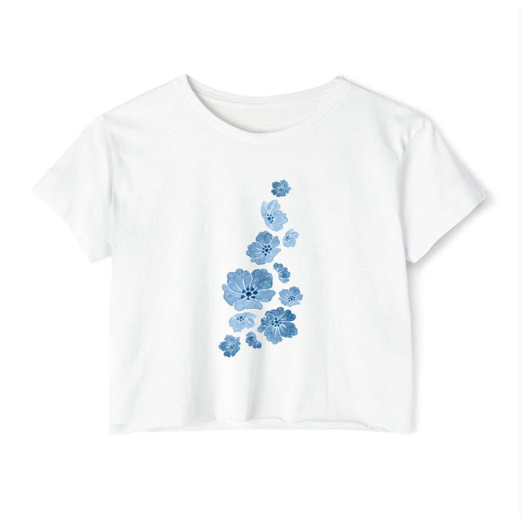 Dweegz: Flowerfall Crop Top