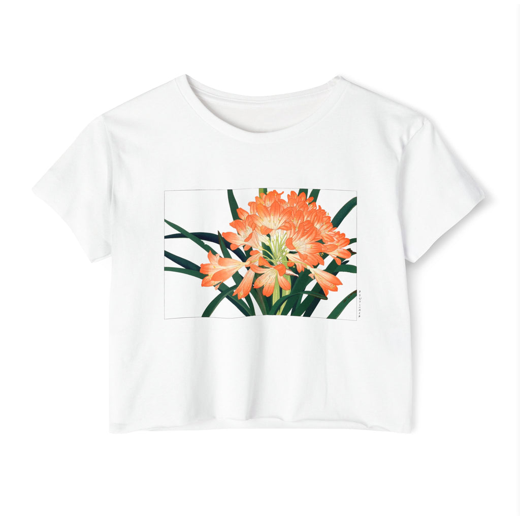 Dweegz: Japanese Flowers Crop Top