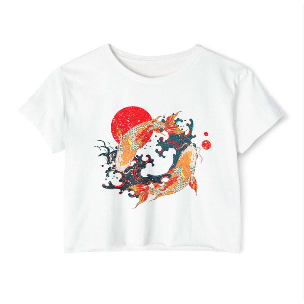 Dweegz: Koi Fish Crop Top