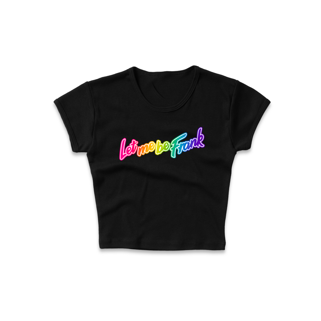 La Basica: Let Me Be Frank S/S Crop Tee