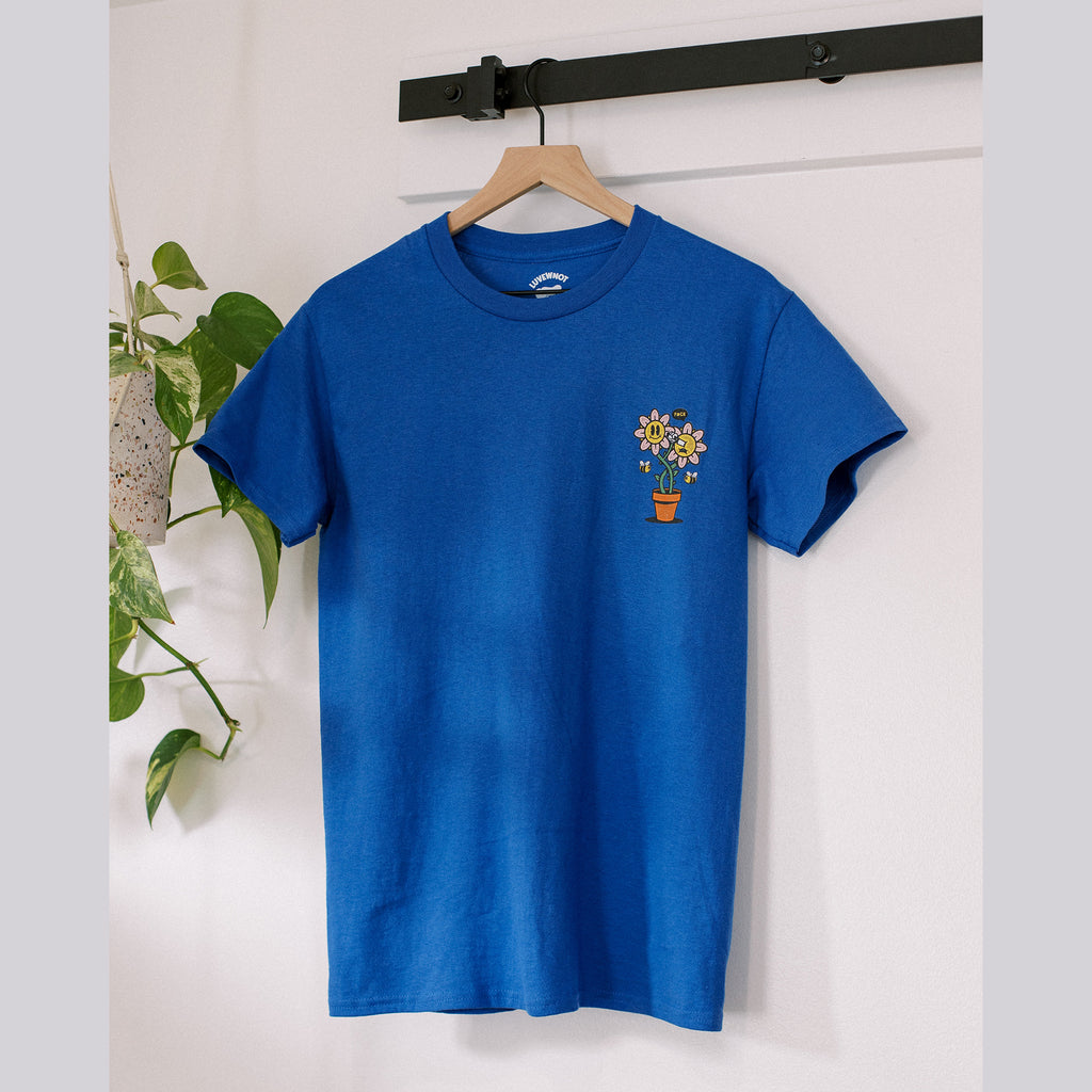Luvewnot: True Friends Royal Tee (front and back print)