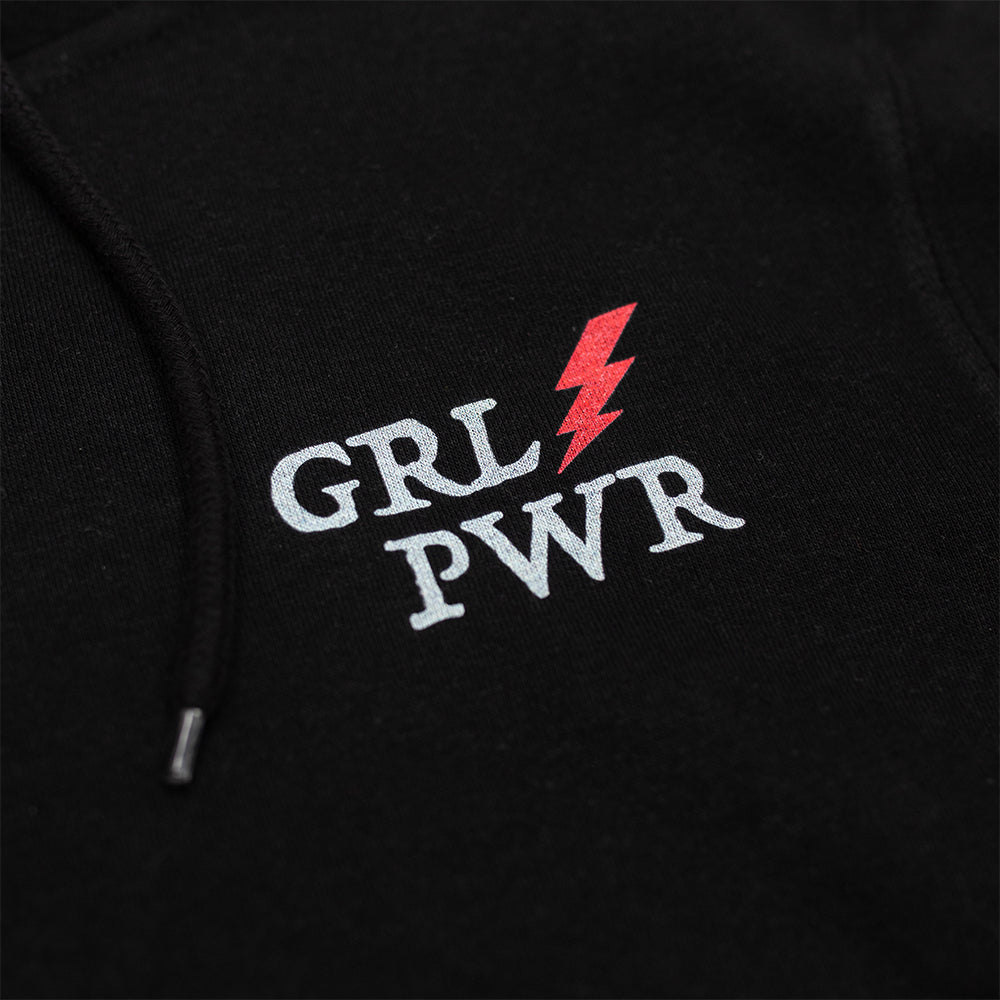 Dweegz: GRL PWR Adult Black Hoody