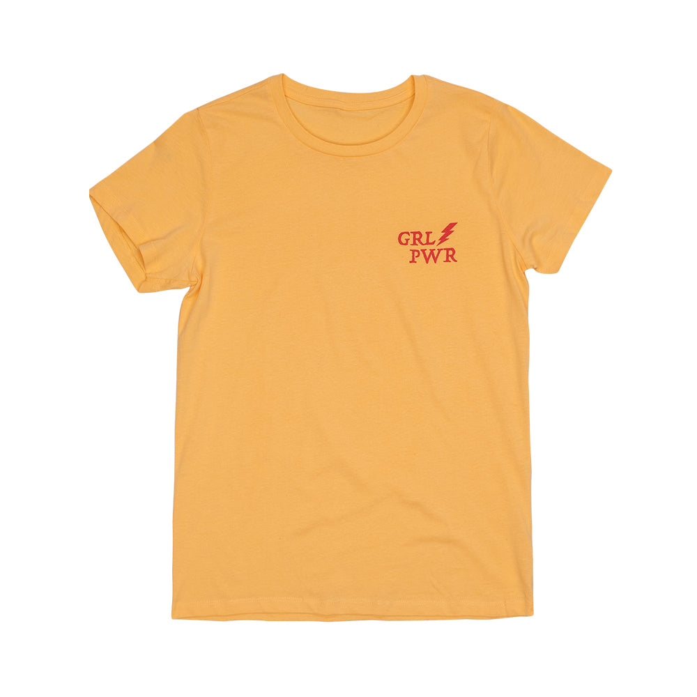 Dweegz: GRL PWR Yellow Adult Tee