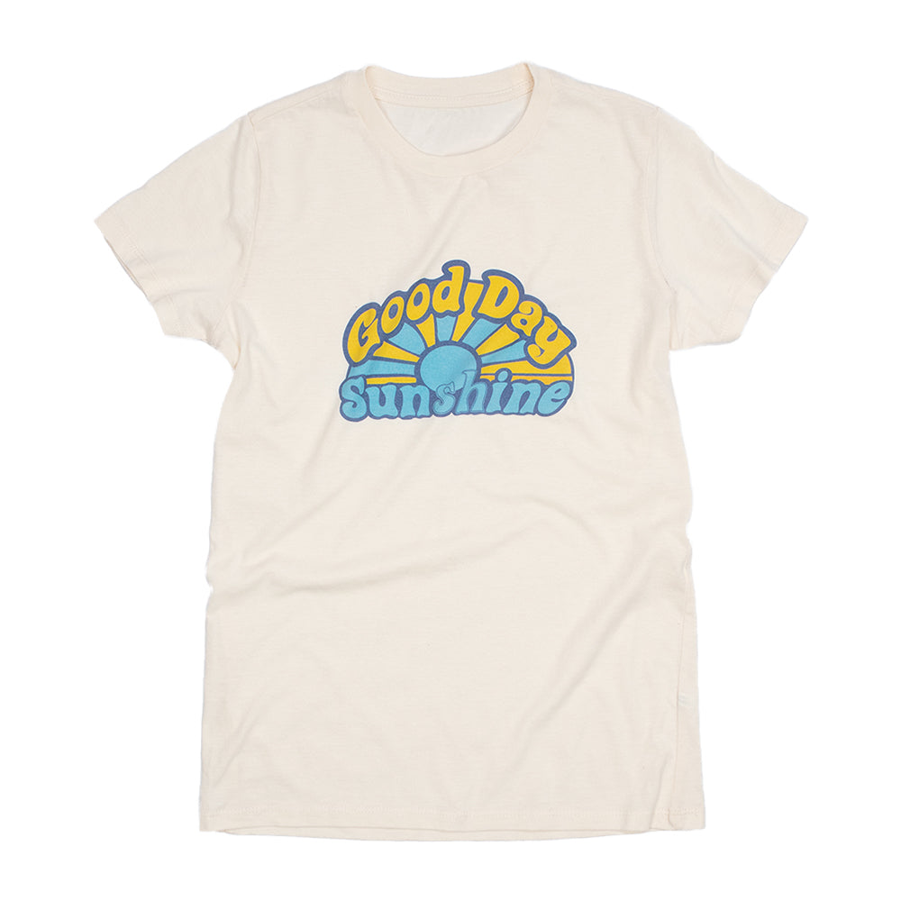 Dweegz: Good Day Sunshine women's short sleeve tee