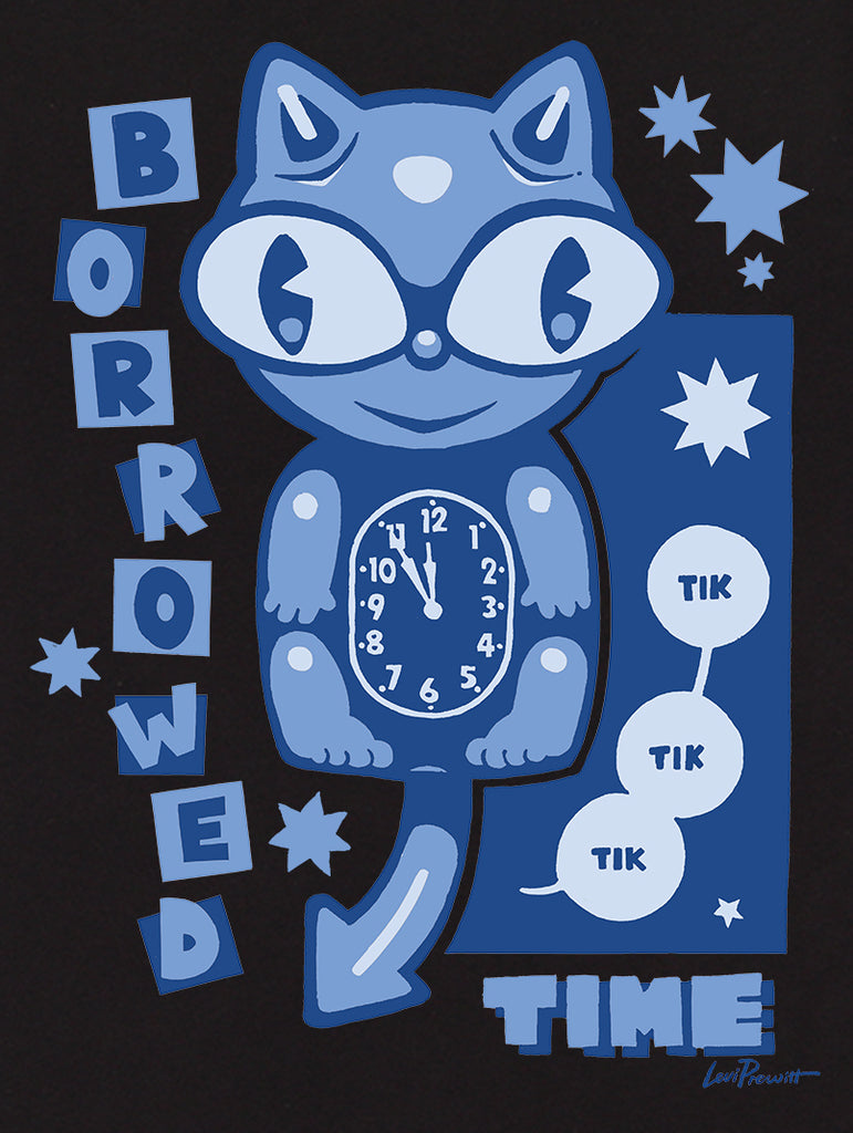 Levitzo: Borrowed Time Tee- Black