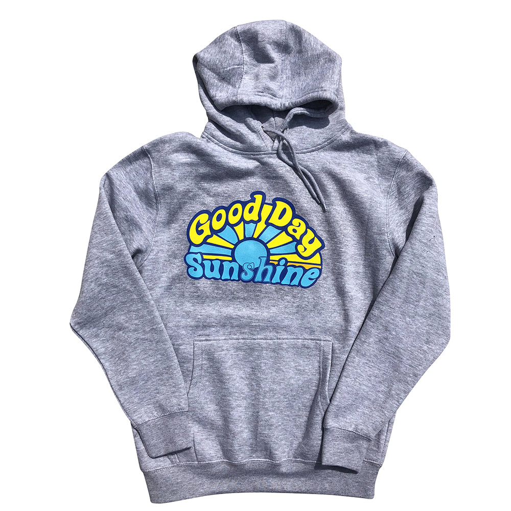 Dweegz: Good Day Sunshine Adult Hoodie grey