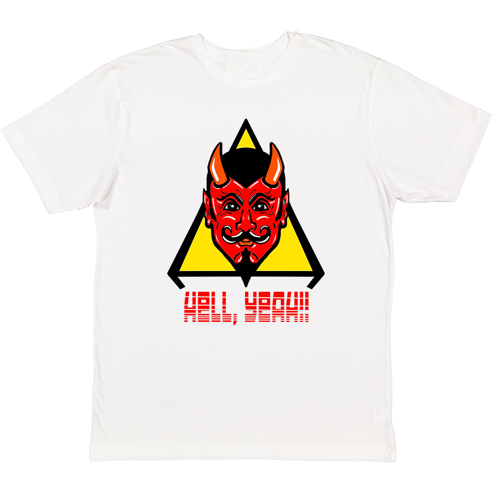 Into Forever- Hell, Yeah Adult Short Sleeve Tee White