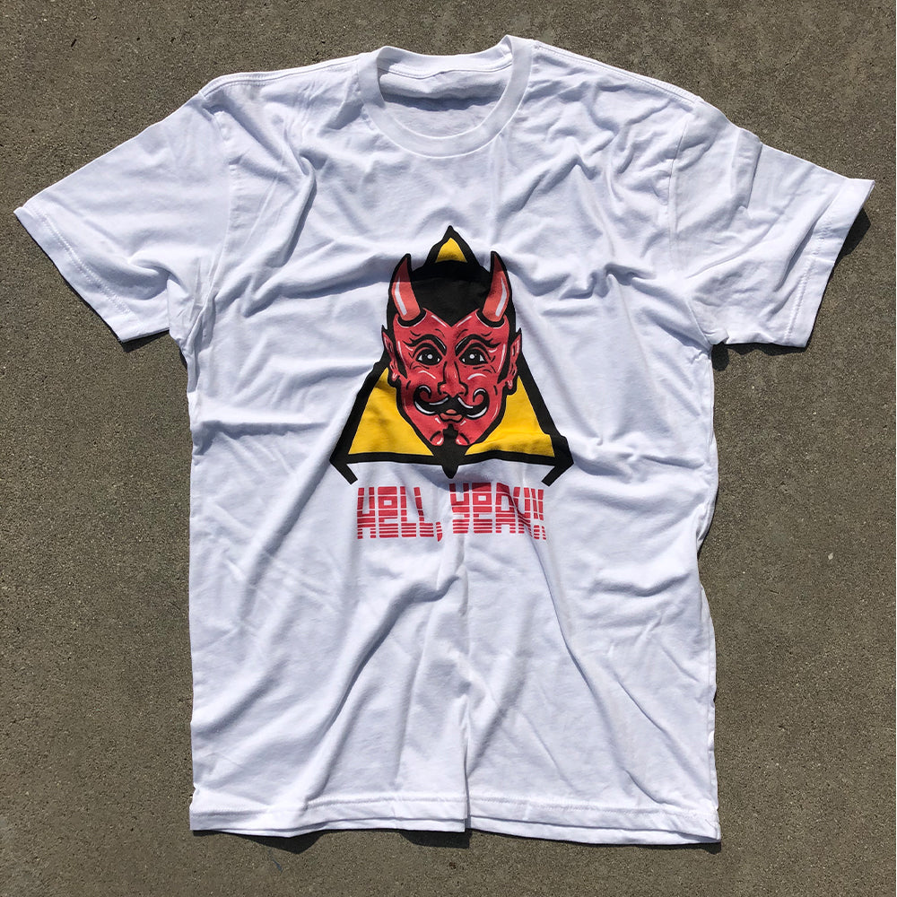 Into Forever- Hell, Yeah Adult Short Sleeve Tee White