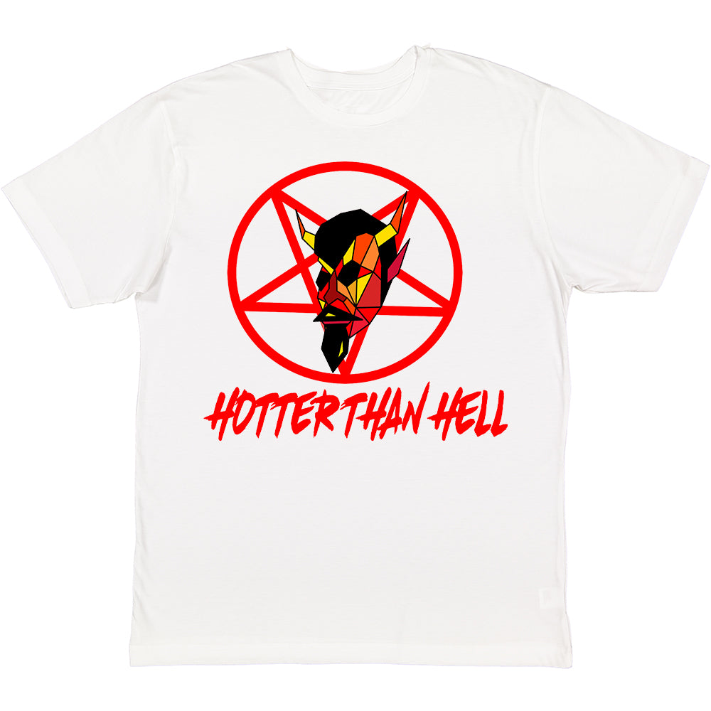 Into Forever- Hotter Than Hell Adult Tee White