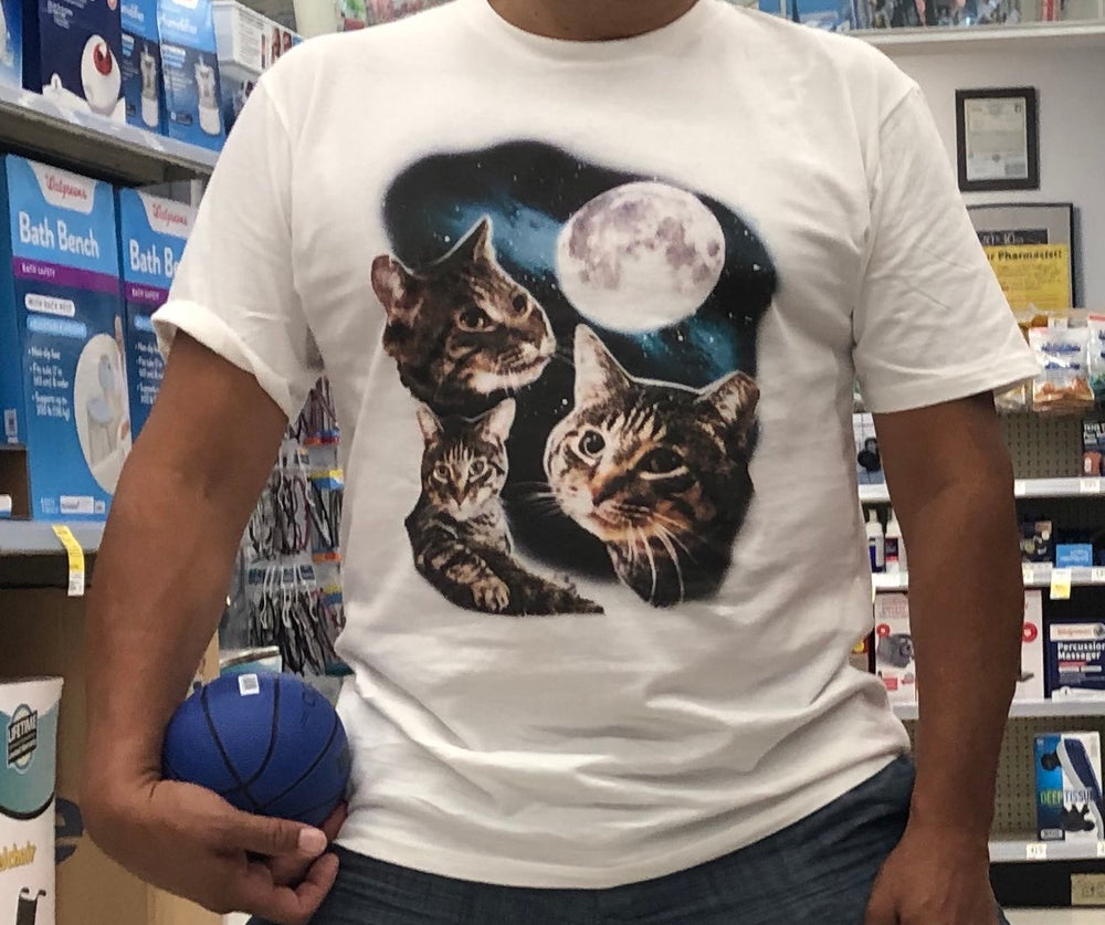 Cats In Space Tee