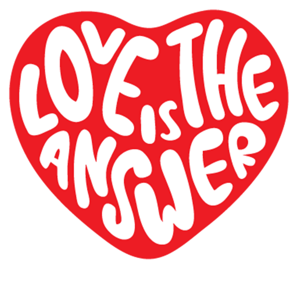Dweegz: Love is the Answer- Adult Women's natural tee