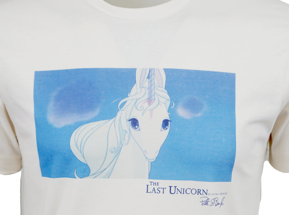 The Last Unicorn- Am I Really The Last? Womens BoyFriend S/S Tee Vintage White