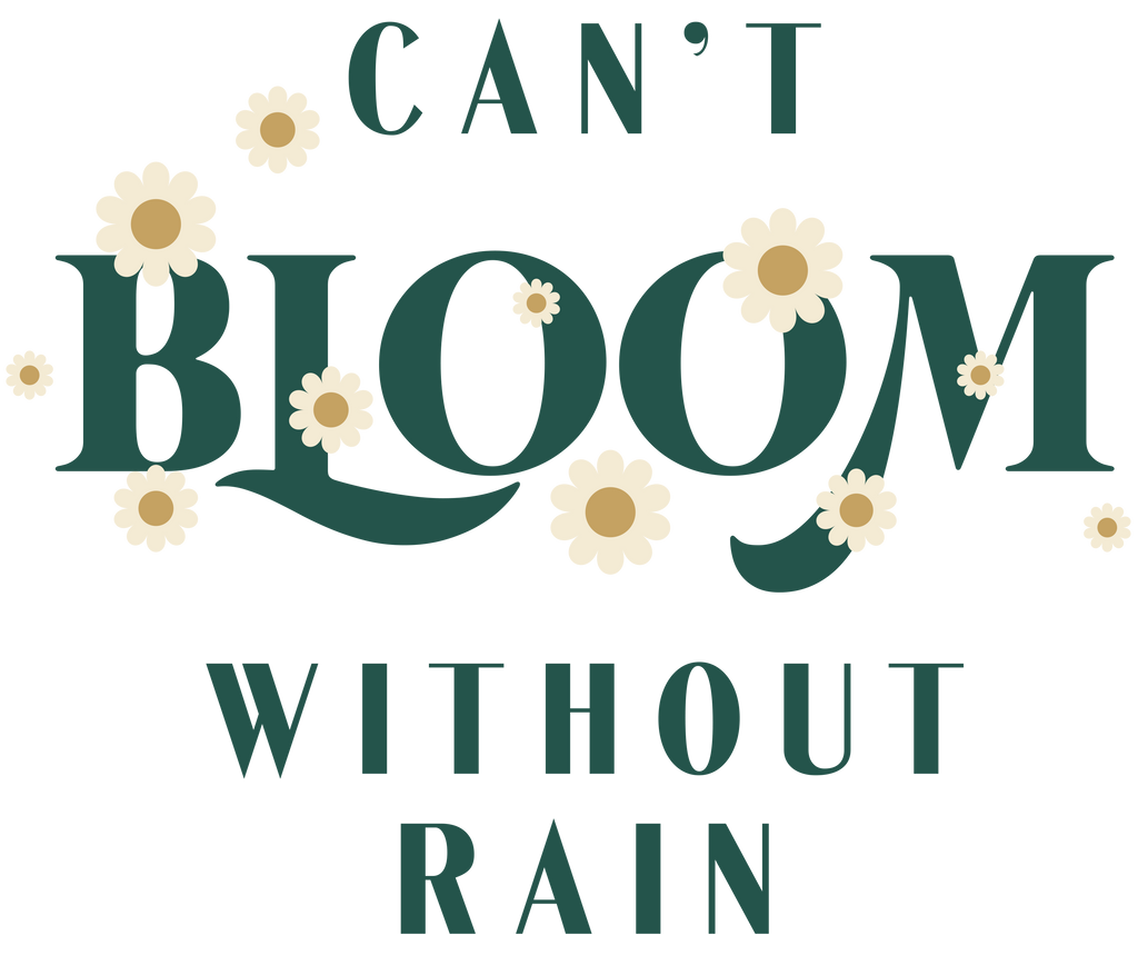 Dweegz: Can't Bloom Without Rain Unisex Tee- Maroon