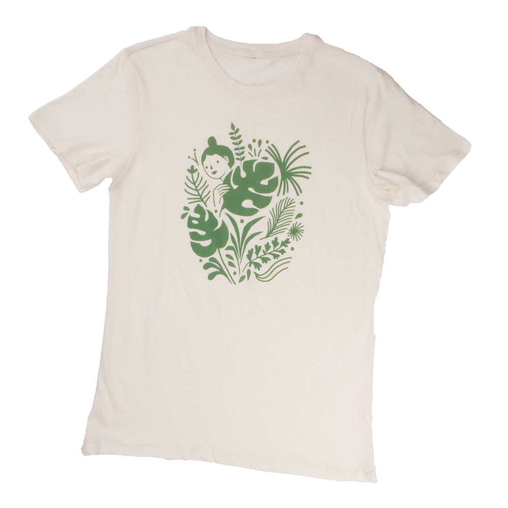 Nina Cosford: Plant Girl Women's Tee Vintage White