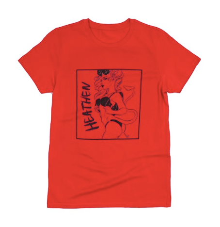 Miss Upacey: Heathen womens tee