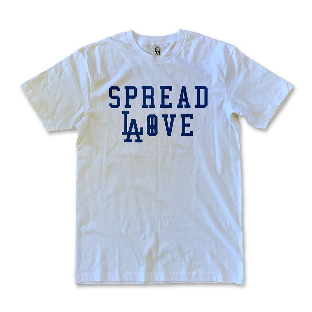 Spread LA Love Adult Unisex Tee White