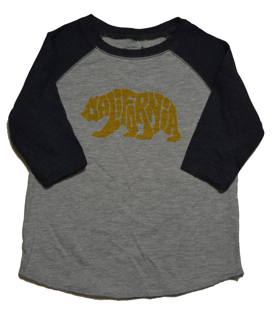 DC Cali Bear Raglan Tee heather/smoke