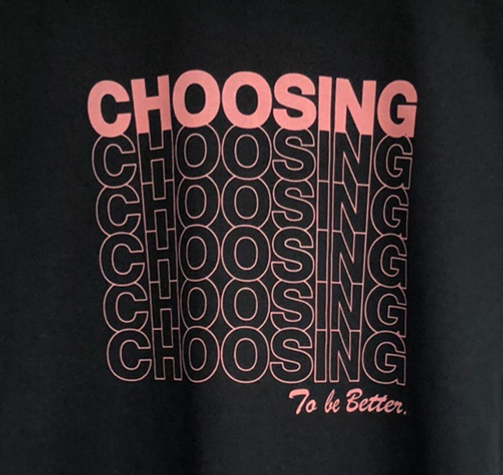 Dweegz: Choosing to be Better Tee- Black