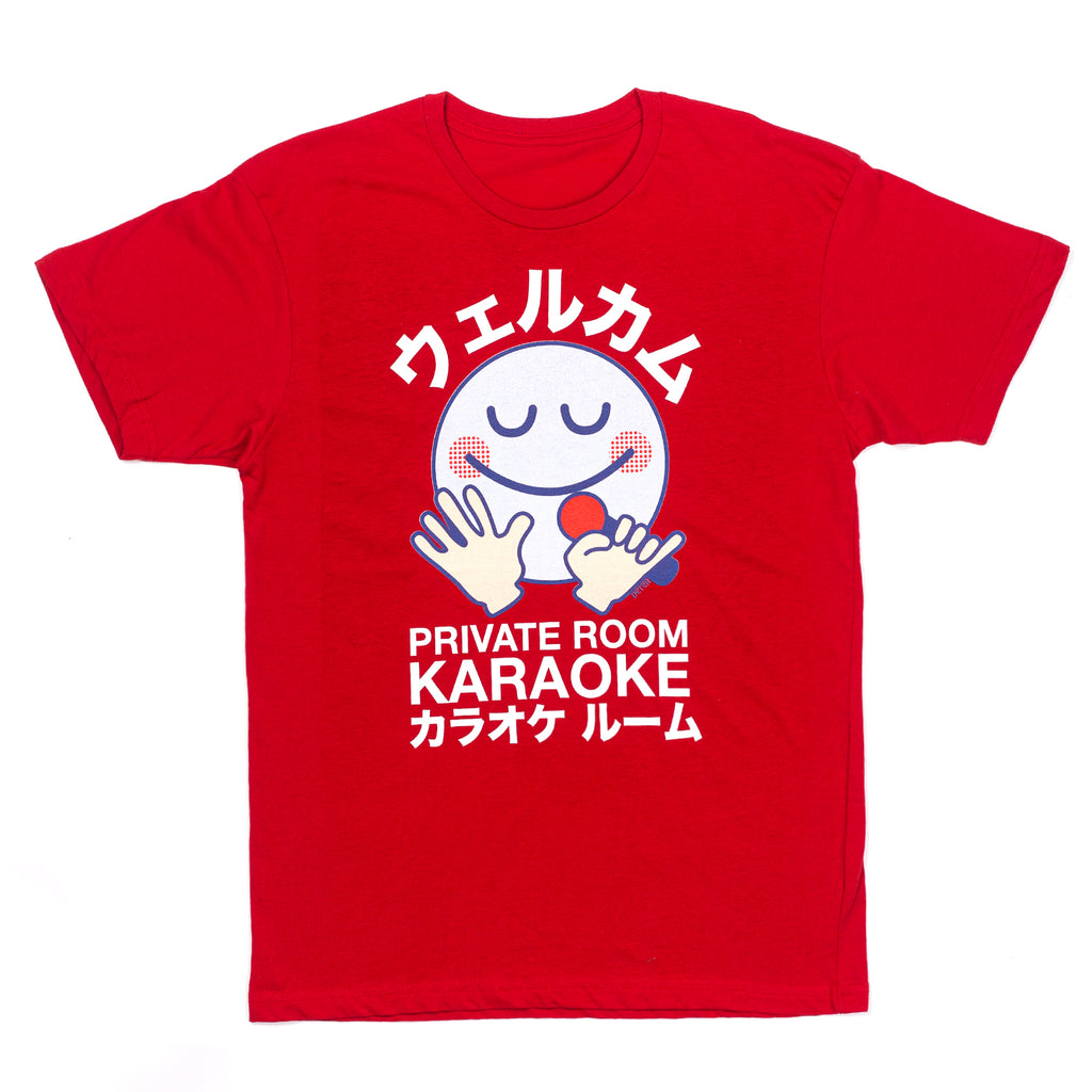 Deter- Karoake Unisex Tee Red