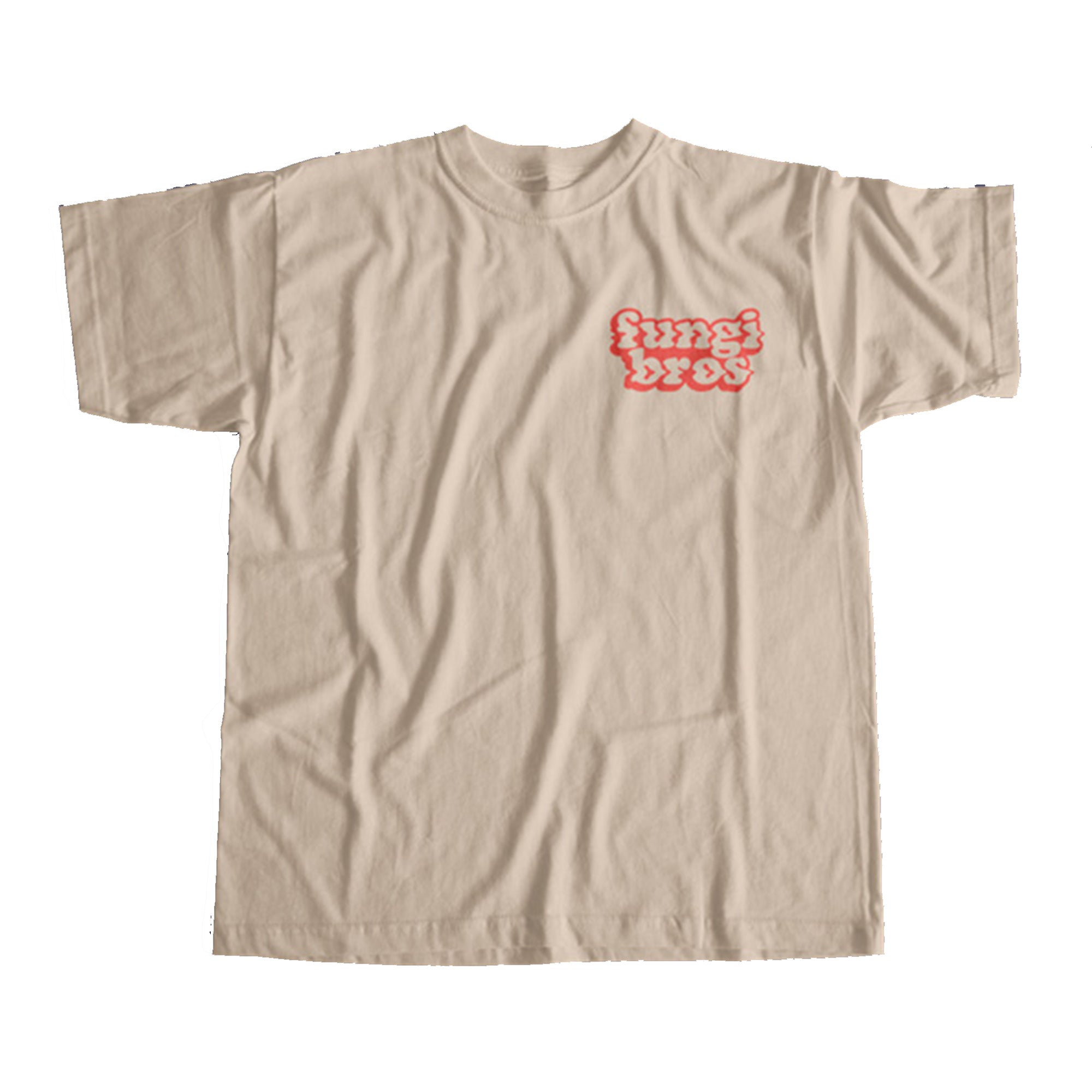 Azafran: Fungi Bros Tee- Natural – dweegz
