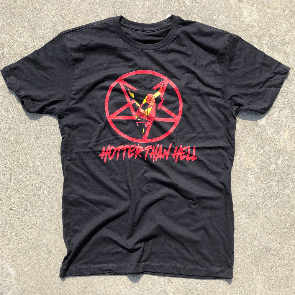 Into Forever- Hotter Than Hell Adult Tee Black